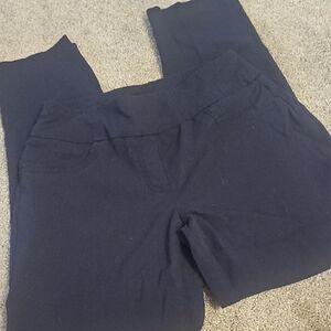 ❄️Ruby Rd. Women's Straight Leg Pants - Navy #D